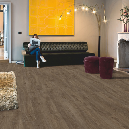 Ламинат Quick Step Eligna U3460 Дуб темно-коричневый промасленный 1380х156х8 мм — изображение 11