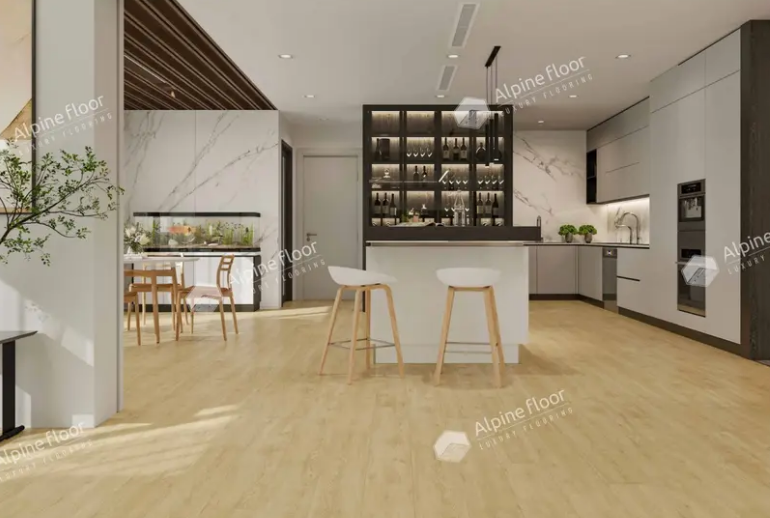 LVT ПЛИТКА ДУБ КРЕМОВЫЙ ECO 3-23 — изображение 3