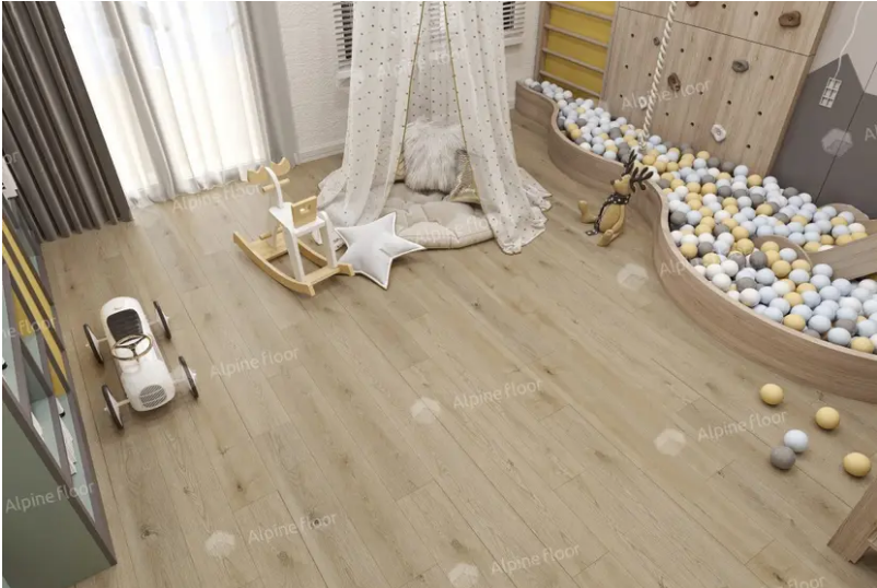 LVT ПЛИТКА ДУБ МИНДАЛЬНЫЙ ЕСО 3-27