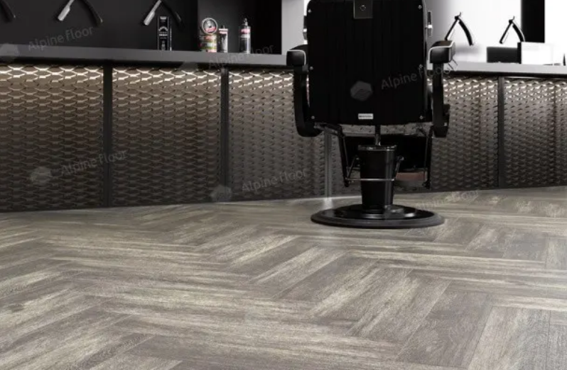 LVT ПЛИТКА ВЕНГЕ ГРЕЙ ECO 16-8 — изображение 4