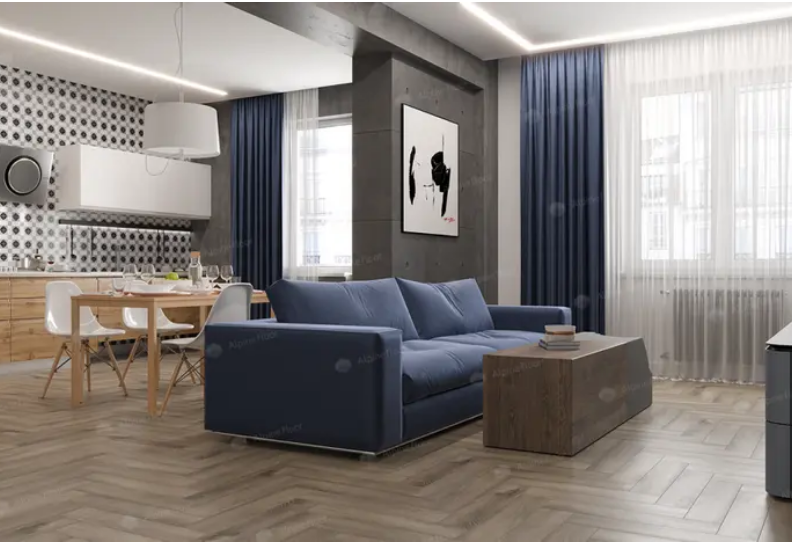 LVT ПЛИТКА ДУБ ИСИДА ECO 16-15