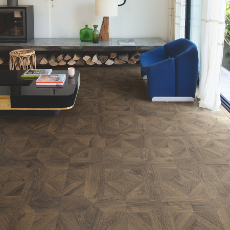 Ламинат Quick Step Impressive Patterns Ultra (Rus) IPU 4145 Дуб кофейный брашированный 1200х396х12 мм — изображение 14