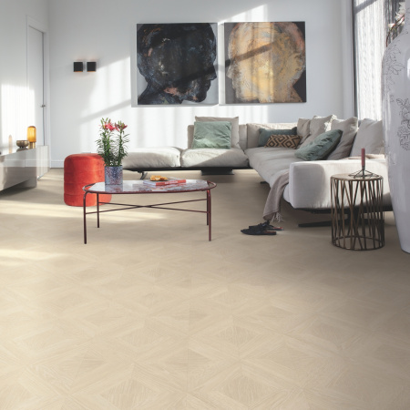 Ламинат Quick Step Impressive Patterns Ultra (Rus) IPU 4672 Дуб палаццо бежевый 1200х396х12 мм — изображение 13
