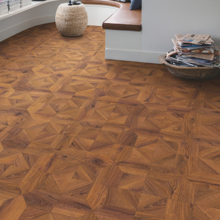 Ламинат Quick Step Impressive Patterns Ultra (Rus) IPU 4144 Дуб медный брашированный 1200х396х12 мм — изображение 11