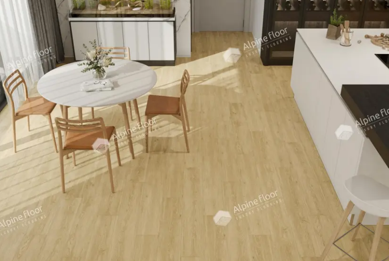 LVT ПЛИТКА ДУБ КРЕМОВЫЙ ECO 5-23 — изображение 4