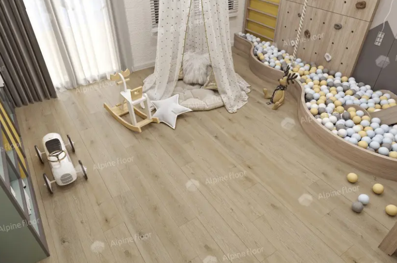 LVT ПЛИТКА ДУБ МИНДАЛЬНЫЙ ЕСО 5-27