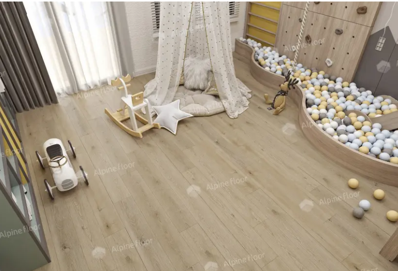 LVT ПЛИТКА ДУБ МИНДАЛЬНЫЙ ЕСО 5-27 — изображение 4