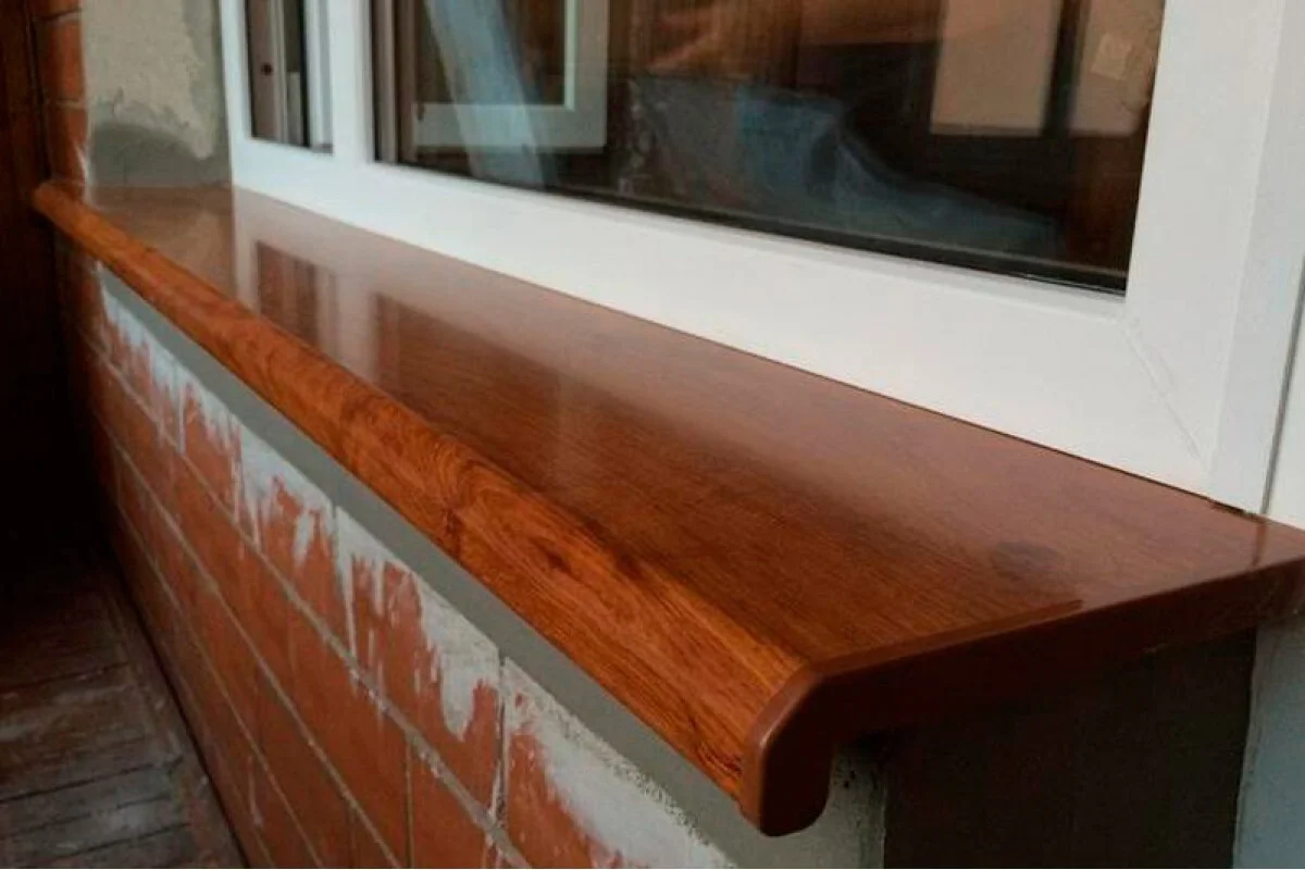 Подоконник Данке Стандарт – Данке Лалберо дель Оро (Золотой дуб мат)