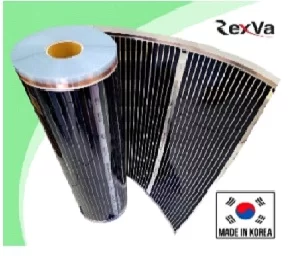 Пленочный инфракрасный теплый пол RexVa XICA, 50 см/80 см/100 см
