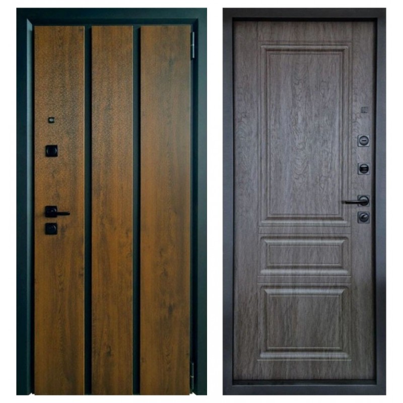 Входные двери SAFE HOUSE 276Д ОРЕХ ГРЕЦКИЙ MDP-100